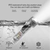 Mini Keychain Flashlight LED Rechargeable Torch Portable Magnetic USB Charging Flashlight High Power Camping Long Range Lantern